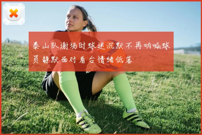 泰山队谢场时球迷沉默不再呐喊球员静默面对看台情绪低落